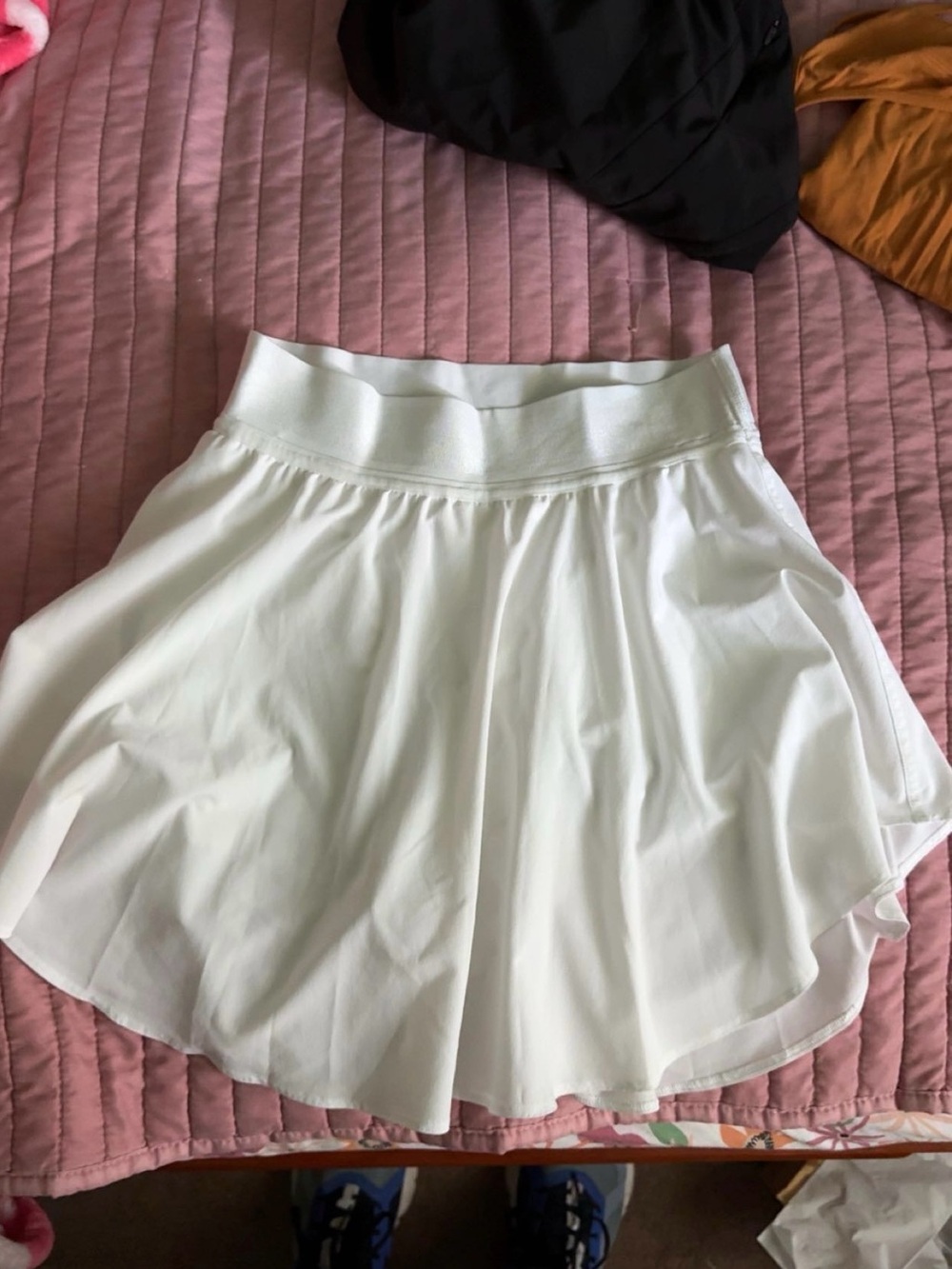 Lululemon White Tennis Skirt